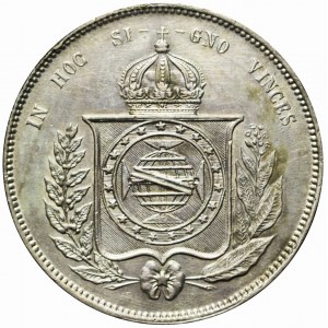 Brazil, 2000 reis 1856, nice