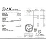 Diament naturalny aż 1,5CT AIG Certyfikat