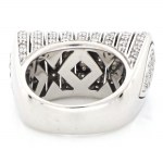 Prsteň 3.34CT diamantov 16.75 g 18CT zlata