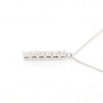 Collier en or (18CT) avec diamants VS 0.24 CT