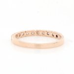 Verlobungsring 18 Karat Gold mit 11 natürlichen Diamanten 0,33 CT VS/Si
