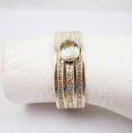 Einzigartiges Sterling Silber Armband mit Quarz 6.00 CT