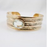 Einzigartiges Sterling Silber Armband mit Quarz 6.00 CT