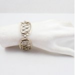 Silver unique bracelet