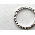 Złoty pierścionek(18CT), diamenty 0.78ct