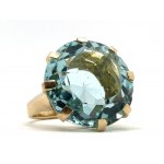 Ring aus 18 Karat Gold mit 23,00CT Topas