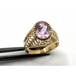 Ring aus 18 Karat Gold mit 2,10 Karat Amethyst