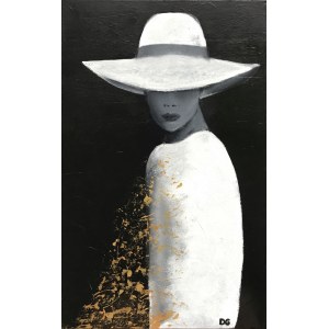 Dorota Góralczyk (b. 1980), Lady in a Hat, 2019