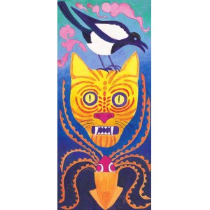 Malwina Jachimczak (b. 1983), Magpie / Cat / The Humboldt Squid Totem, 2022
