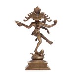 Rzeźbiarz nieokreślony, XX w., Nataraja - figurka tańczącego boga Shiva
