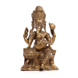 Rzeźbiarz nieokreślony, XX w., Figurka boga Ganesha