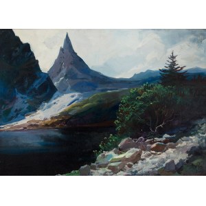 Michał Stańko (1901 - 1969), Mönch über dem Morskie Oko.