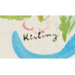 Moses Kisling (1891 - 1953), Wine Label Design.