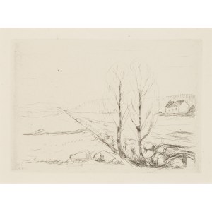 Edvard Munch (1863 - 1944), Norwegische Landschaft.