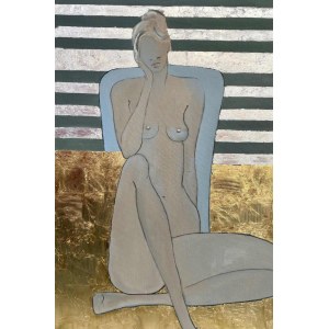 Joanna Sarapata, Art Deco Nude, 2022