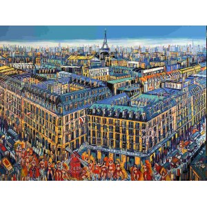 Joanna Mieszko, Paryż - Galeria Lafayette, 2022