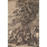 Jacques-Philippe Le Bas (1707 Paris - 1783 Paris), Kavallerietruppe nach Charles Parrocel (in der Sammlung von Stanislaus Augustus Poniatowski), 18. Jahrhundert.
