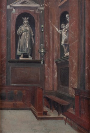 Łucja Bałzukiewicz (1887 Wilno - 1976 Lublin), Kaplica Królewska w Katedrze Wileńskiej, 1913