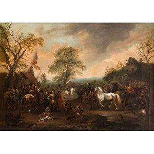 Malarz niderlandzki, XVII w., Obóz wojskowy, XVII w.