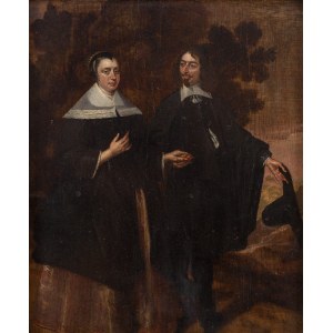 Malarz niderlandzki, XVII w., Portret szlachcica z żoną