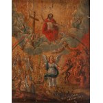 Western European painter, 17th century, Quadriptych of the Four Final Things