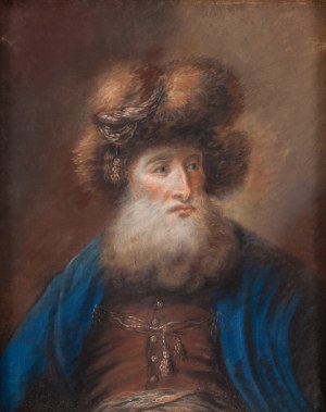 Aleksander Orłowski, przypisywany (1777 Warszawa - 1832 Petersburg), Portret mężczyzny