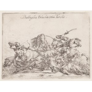 Johann Wilhelm Baur (1607 Strasburg - 1642 Wiedeń), Battaglia Polacha contra Turchi, 1633