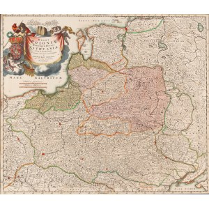 Johann Baptist Homann (1663 - 1724 ), Karte der Republik, 1715