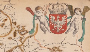 Willem Janszoon Blaeu (1571 Alkmaar - 1638 Amsterdam), Mapa Polski i Śląska (Polonia regnum et Silesia ducatus), 1642