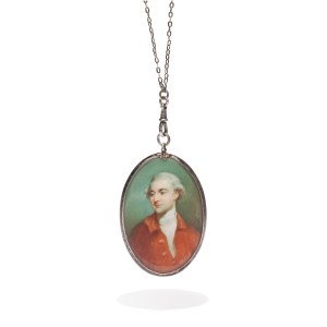 Miniaturzysta angielski, XVIII w., Portret księcia Stanisława Poniatowskiego