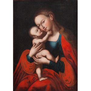 Malarz zachodnioeuropejski, XVIII w., Matka Boska z Dzieciątkiem