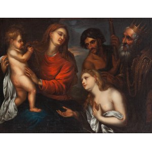 Western European painter, 18th century, Sacra Conversazione