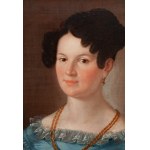 Marcin Jabłoński (1801 Głogów bei Rzeszów - 1876 Lwów), Porträt einer jungen Frau, 1828