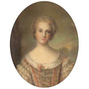 Polnischer Maler, 18. Jahrhundert, Porträt von Louise de France für Jean-Marc Nattier, 1790