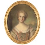 Polish painter, 18th century, Portrait of Louise de France by Jean-Marc Nattier, 1790