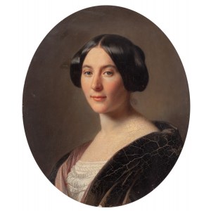Malarz zachodnioeuropejski, XIX w., Portret Izabeli Czartoryskiej Działyńskiej, 1855