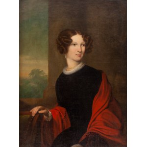 Romuald Chojnacki (1818 Warsaw - 1885 Odessa), Portrait of a lady
