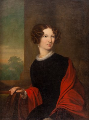Romuald Chojnacki (1818 Warszawa - 1885 Odessa), Portret damy