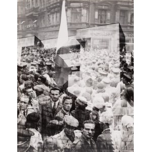 Jerzy Lewczyński (1924 Tomaszów Lubelski - 2014 ), Manifestation, 1957