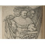 Original etching, Dated 1526, Landsknecht