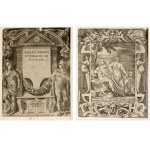 Giulia Bonasone, 1531 - 1574, Four copper engravings from the series