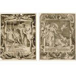 Giulia Bonasone, 1531 - 1574, Four copper engravings from the series