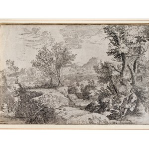 Ludovico Mattioli, 1662 - 1747, Pastoral landscape