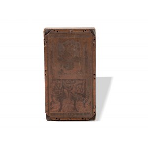 Le Chariot, Printing plate for tarot, Map VII