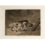 Francisco de Goya, Fuendetodos 1746 - 1828 Bordeaux, Muertos recogidos