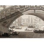 Giuseppe Borsato, Venice 1771 - 1850 Venice, Rialto Bridge in Venice