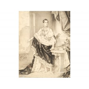 Anton Einsle, Vienna 1801 - 1871 Vienna, Attributed, Portrait of Franz Joseph I