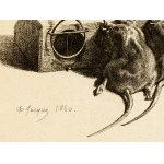 Rat trap, Lithography, 19th century