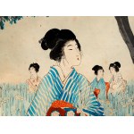 Japanese woodblock print, 19th century