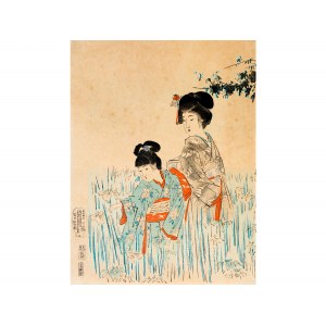 Japanese woodblock print, 19th century